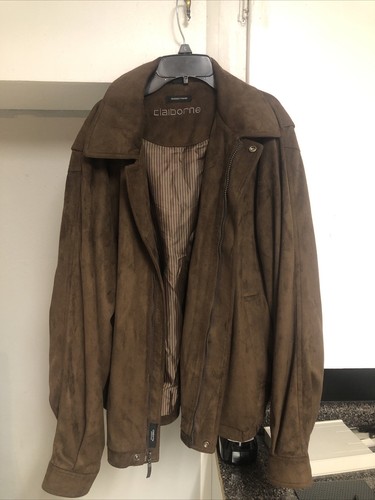 00s- Claiborne suede finish blouson