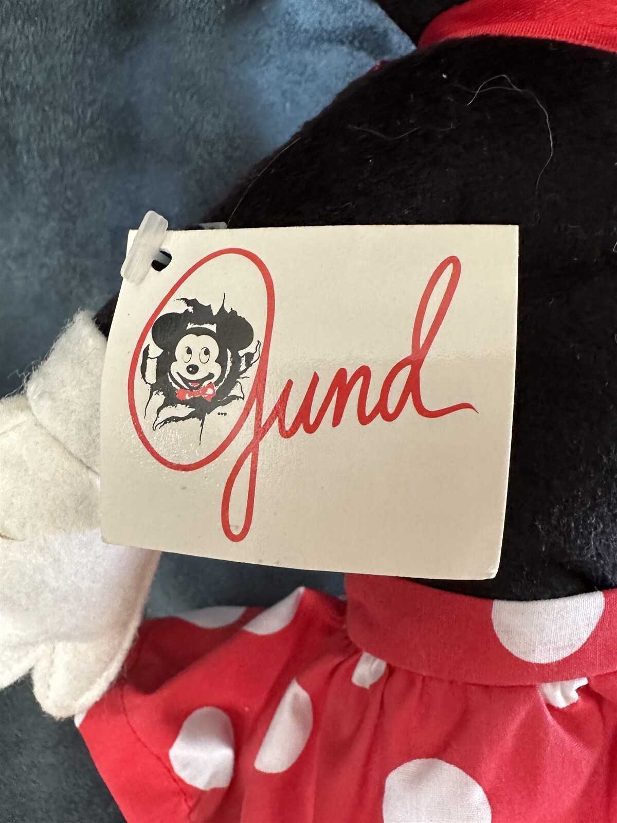 Disneyana Convention 1993 GUND MASK FACE MINNIE MOUSE DOLL LE #33 Mint