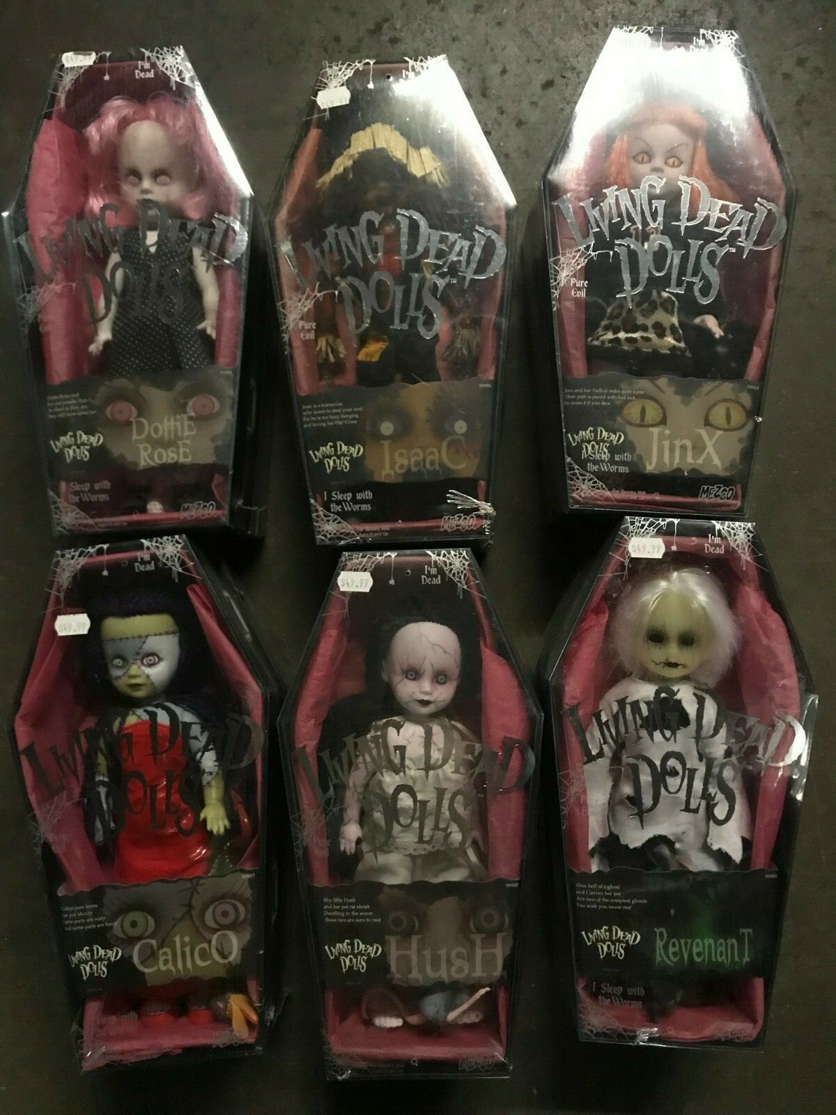 Living Dead Dolls Series 6 Lot of 6 NIB Excellent Condition Living Dead Dolls Series 6 Lot of 6 NIB Excellent Condition