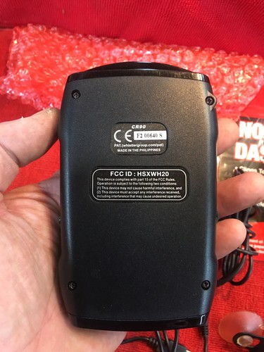 FACTORY SERVICED Whistler CR90 Laser Radar Detector-MINT IN BOX-READ