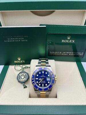 ROLEX用 コレクションボックス GENUINE ROLEX WATCH BOX 51.00.01 JUMBO BLUE PRESENATION BOX
