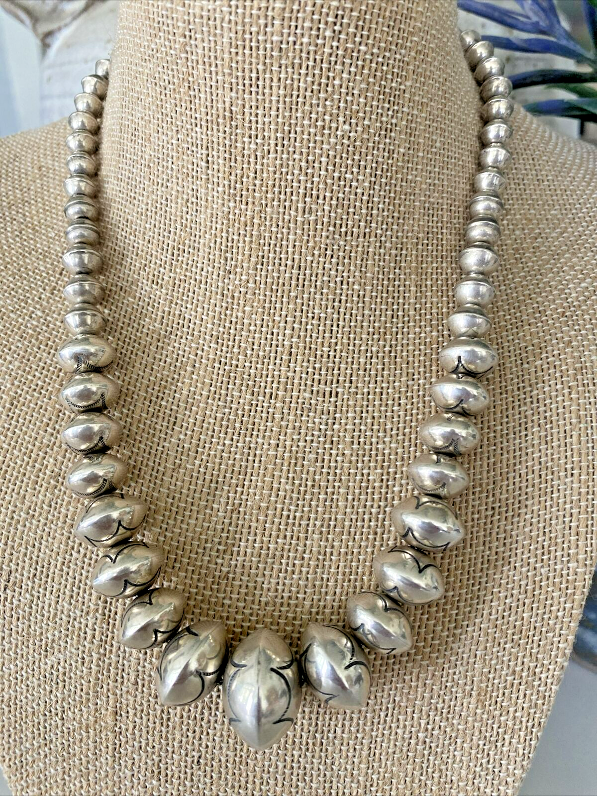 Magnificent Old Coin Sterling Silver Graduating Necklace Magnificent Old Coin Sterling Silver Graduating Necklace