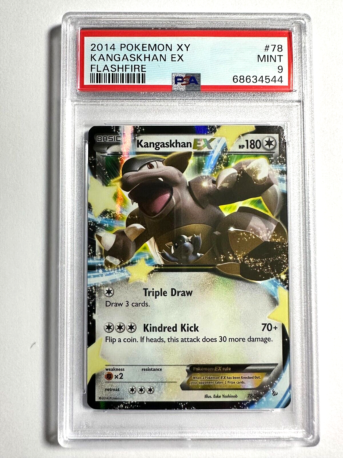 世界66枚 PSA10 ガルーラex kangaskhan 2014 28 Pokemon JAPANESE Kangaskhan ex (ガルーラex) 115/165 RR
