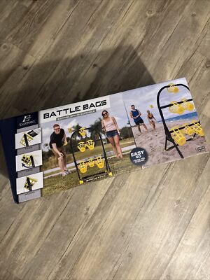 Eastpoint Outdoor Battle Bags Toss Cornhole Game Set Lawn Weather Resistant NEW