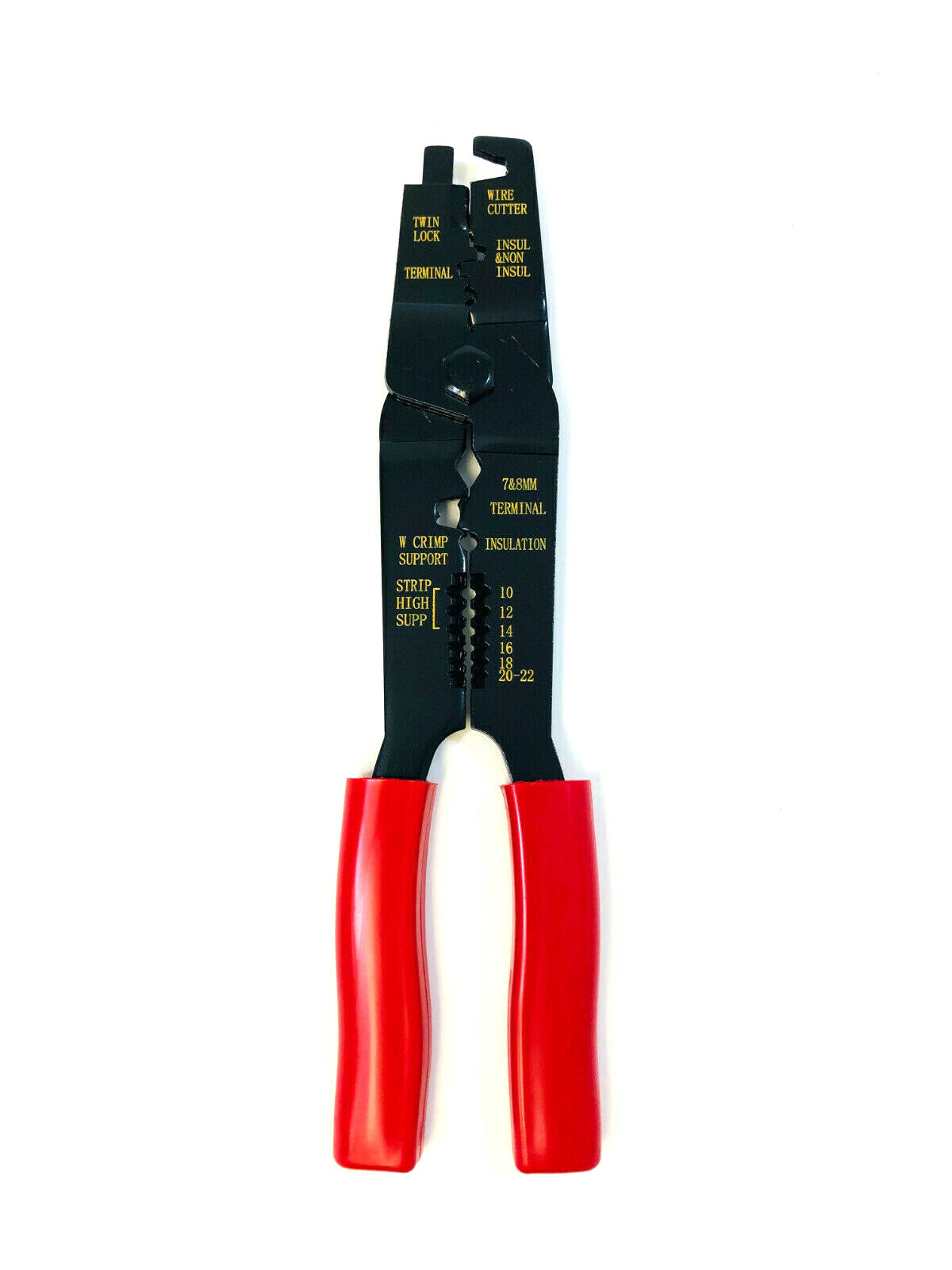 Spark Plug Wire Crimping Tool Stripper Crimper Wires Chevy Ford Mopar