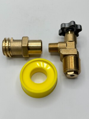 Propane Tank Forklift Service Valve PV3310 PV3300 LPG Coupler 7141M SHIPS TODAY