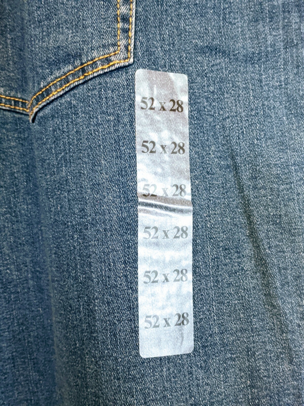 Harbor Bay Men's Stretch Blue Denim 