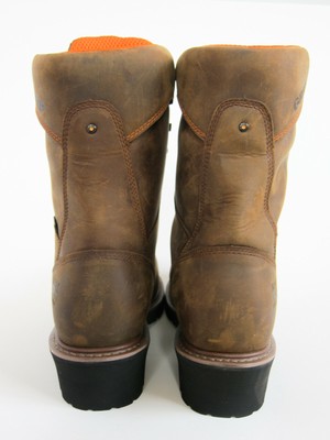 timberland logger work boots