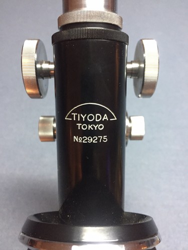 Tiyoda MKQ Folding Field Microscope Set In Case Made In Japan Vintage