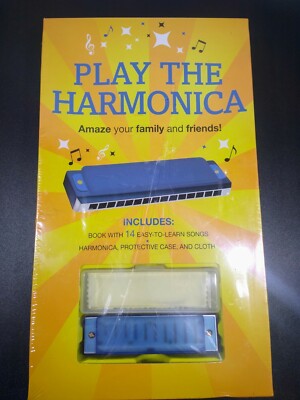 Play The Harmonica Kit Easy-To -Follow Simple Techniques 14 Easy-To-Learn Songs