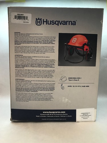 Husqvarna Forest Woodsman Helmet Pro Z89.1