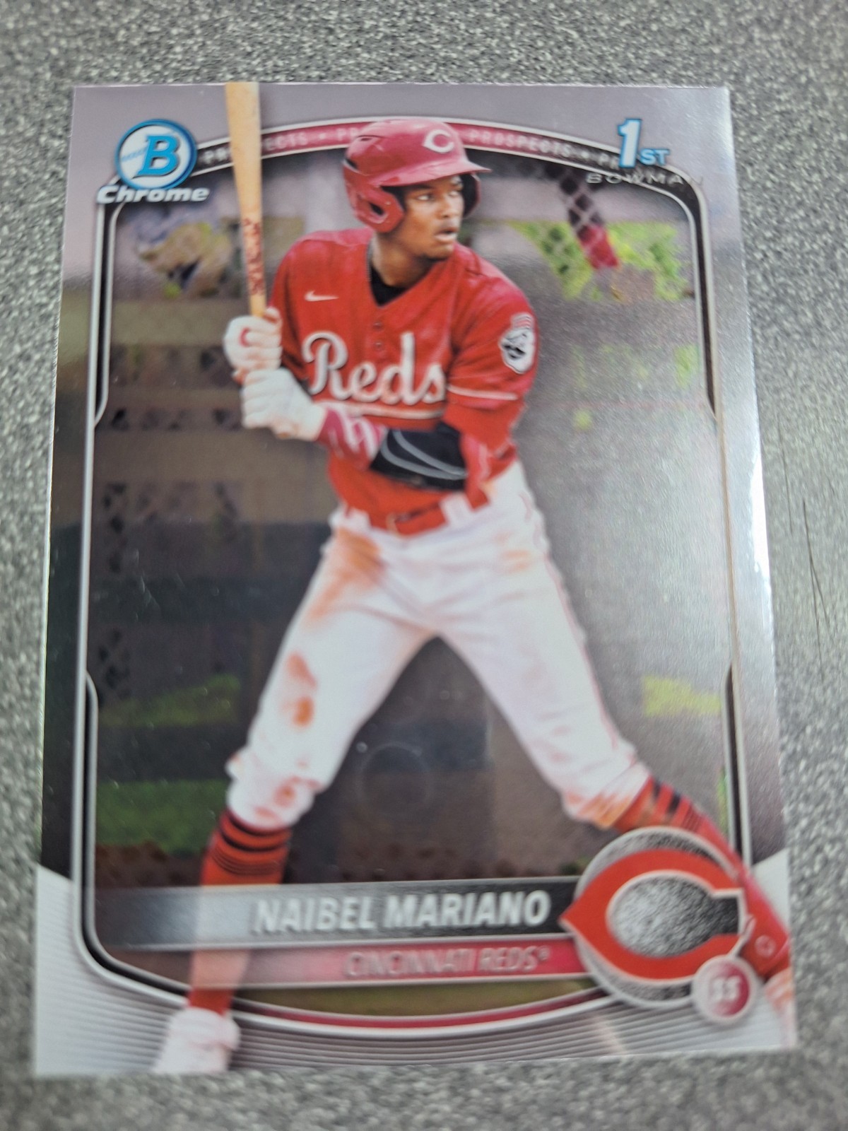 2025 Bowman - Chrome Prospects Naibel Mariano #BCP-99 (RC) R75