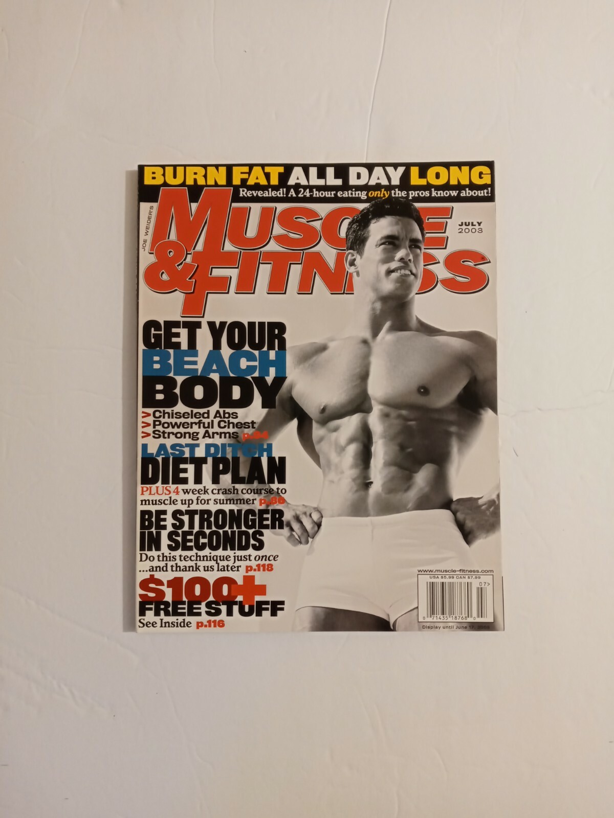 趣味 Muscle&FlTNESS VINTAGE Muscle & Fitness magazine #6 Tito Raymond | eBay