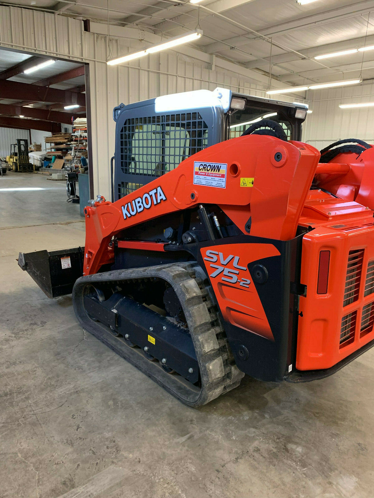 2017 Kubota SVL-75-2HWC Skid Steer