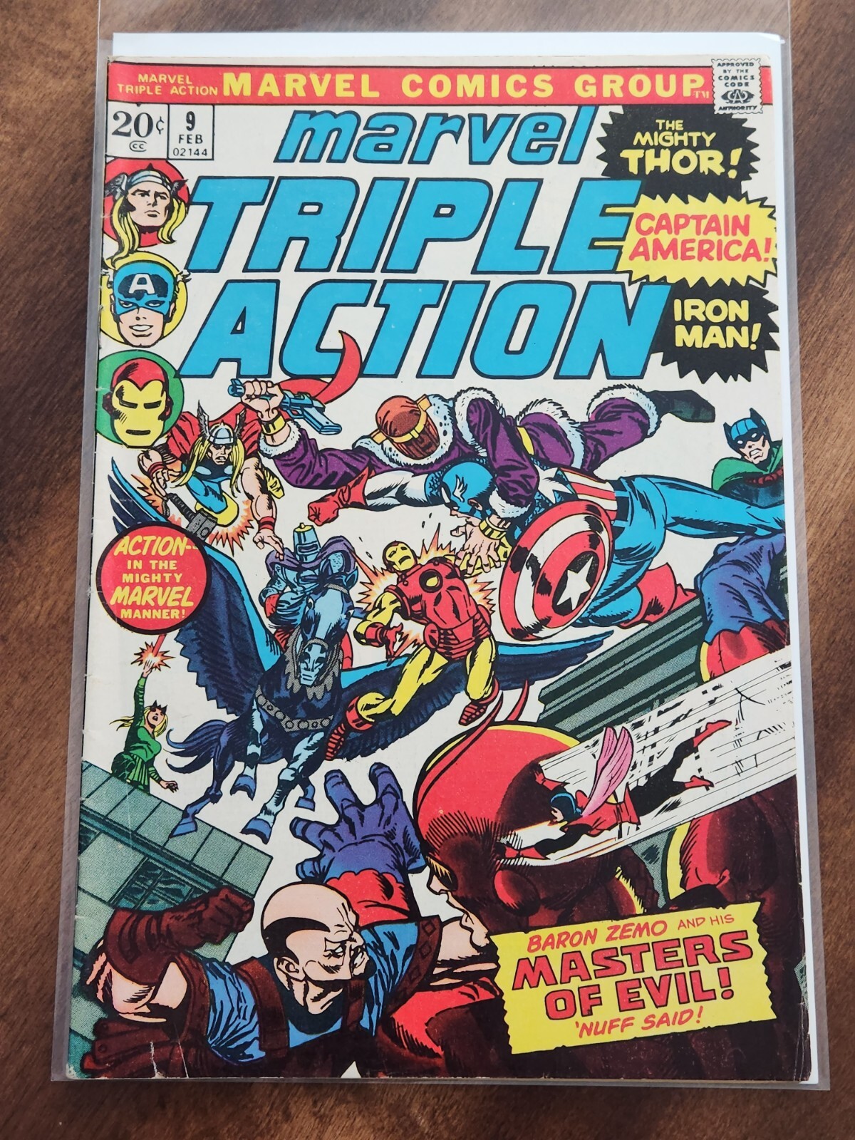 Marvel Triple Action #9 - 1972 - Marvel Comic book - VF- | eBay