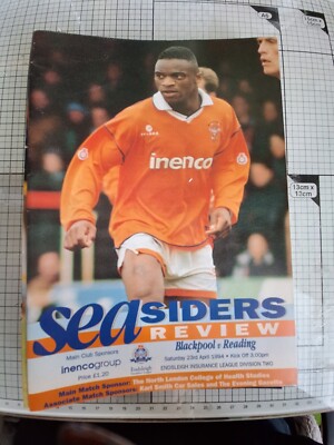 BLACKPOOL FC  BFC PROGRAMS 10 TO CHOOSE FROM ALL MINT CONDITION 1990 - 1998