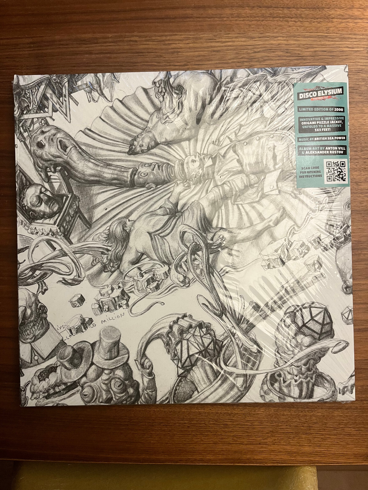 その他 Elysium [CD] Disco Elysium 3xLP Vinyl Soundtrack (Limited Edition Origami