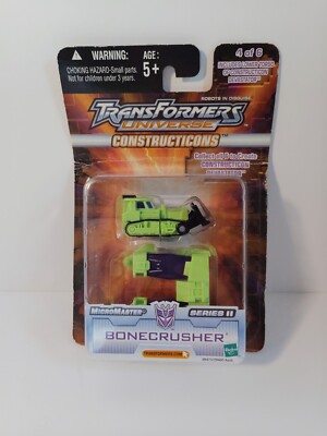 HASBRO TRANSFORMERS UNIVERSE CONSTRUCTICONS BONECRUSHER 2004
