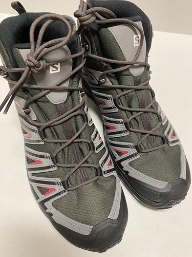 NWOB Salomon Men's X Ultra Pioneer Mid Climasalomon Hiking Boots Sz 14 Display