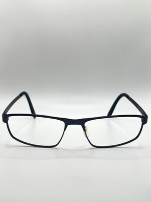 Adidas af50 40 6066 57-17-145 Blau Rechteckig Brille Gestell