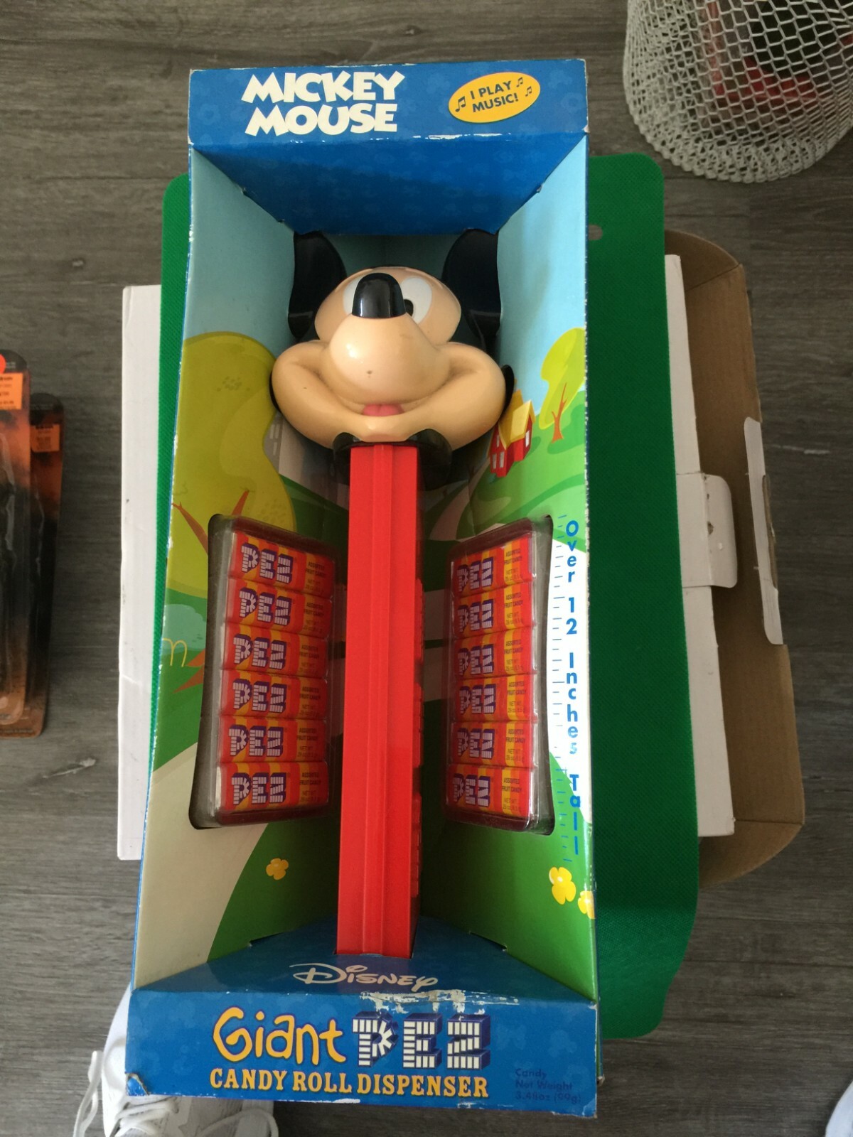 Mickey Mouse Giant Pez Dispenser 12” In Box USED B100 | eBay