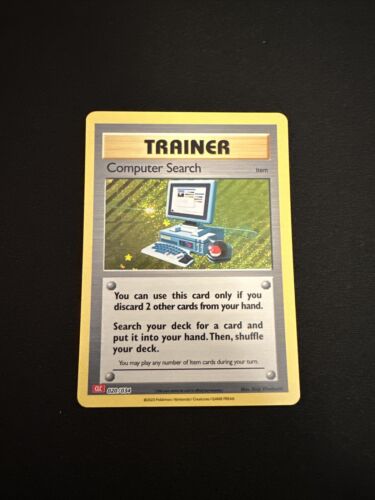 Computer Search 020/034 Holo Trainer Pokemon Card Game Computer Search 020/034 Holo Trainer Pokemon Card Game