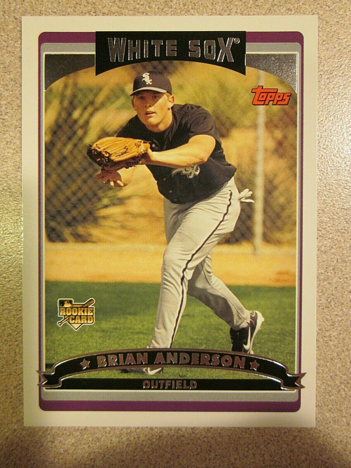 2006 TOPPS SERIES 2 #638 BRIAN ANDERSON ROOKIE CARD CHICAGO