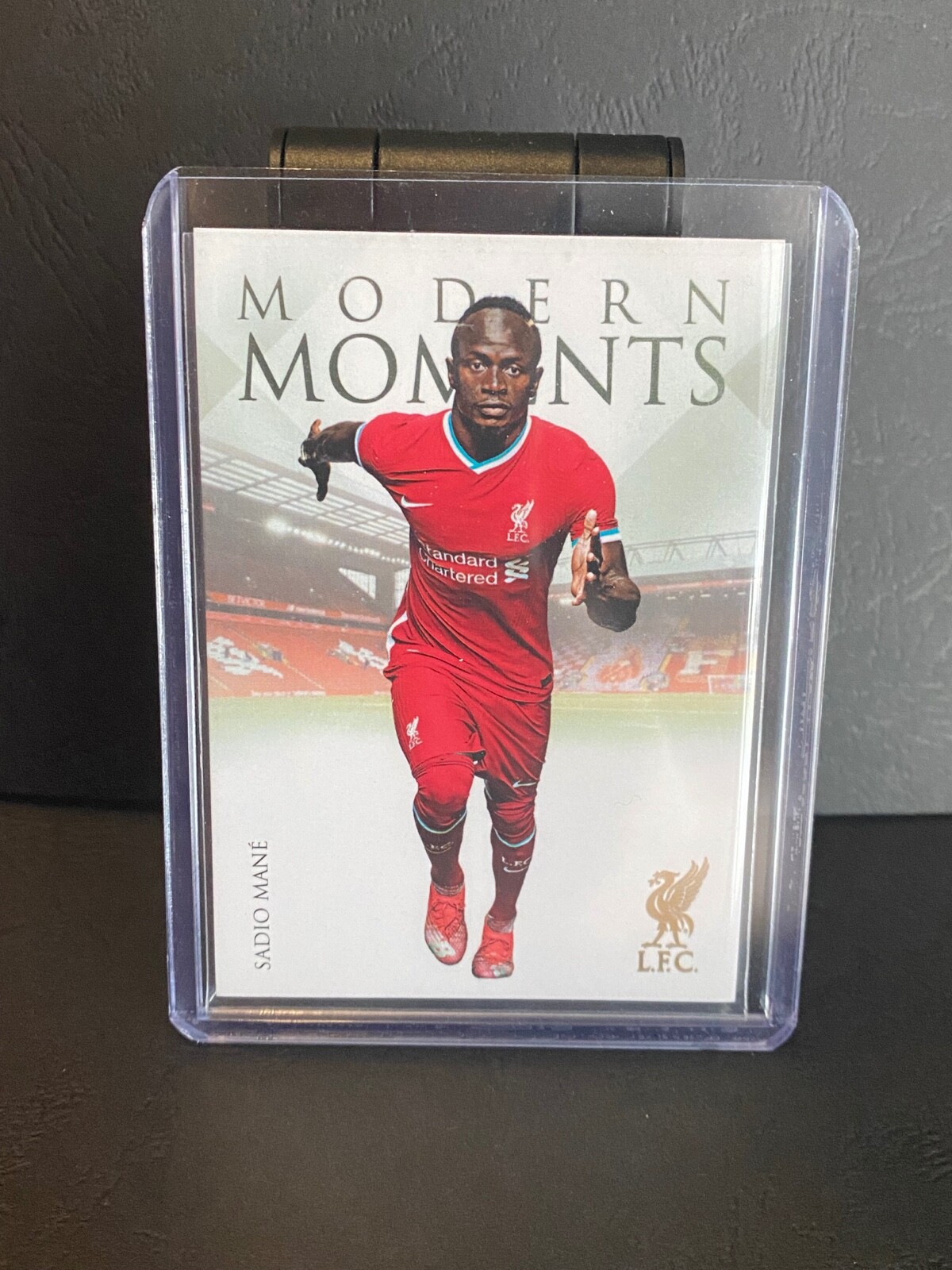 Sadio Mane Liverpool 2021 Futera Unique-Live Modern Moments
