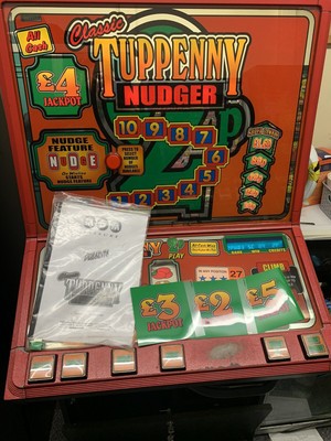 Tuppenny Nudger Fruit Machine For Sale