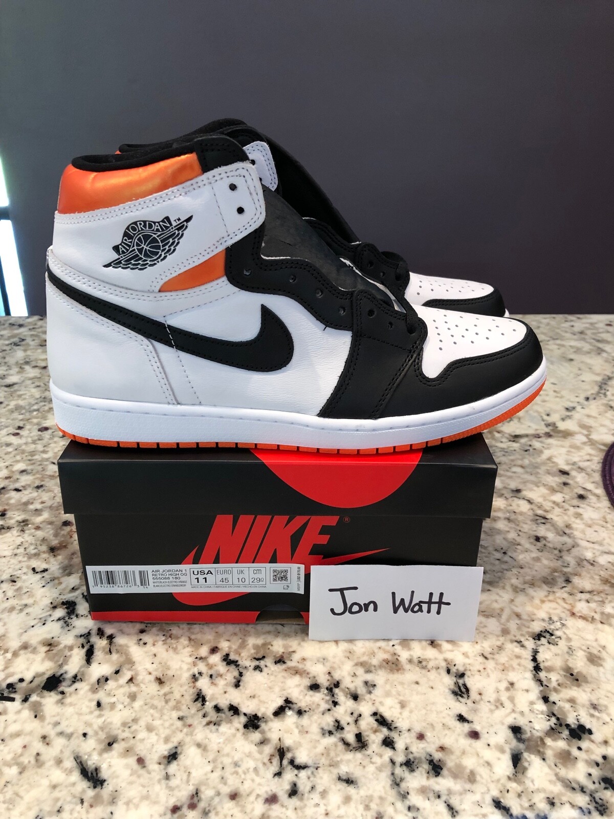 SHARP - watage Nike Air Jordan 1 Retro High OG 555088-180 SZ11 Electro