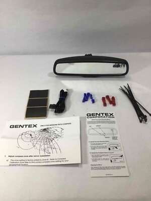 Gentex Auto-Dimming Rearview Mirror with Compass GNTX-455 015892