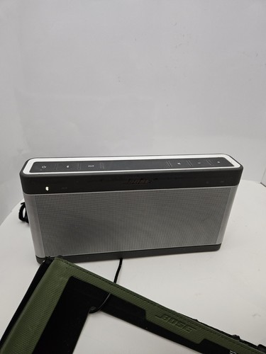 Bose Soundlink III Bluetooth Speaker Silver Bose Sound | eBay