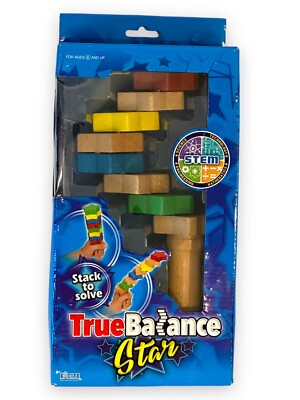 Excite True Balance Wooden Star STEM Toy Game Coordination Discs Motor Skills