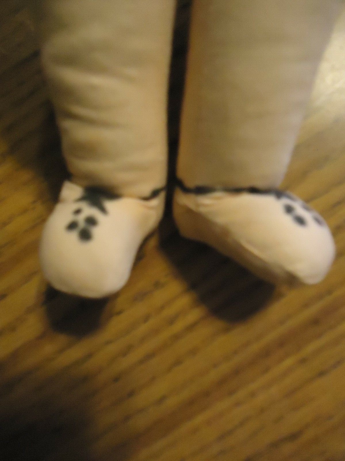 Vintage doll  painted cloth face and body