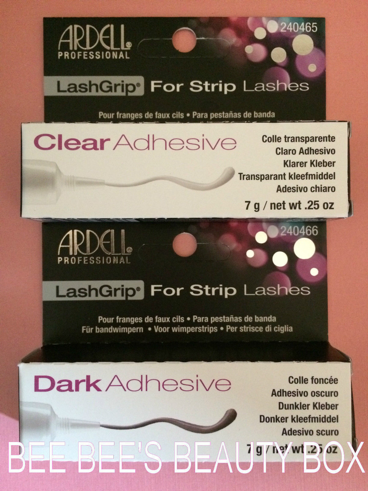 Ardell Clear Shade False Eyelashes & Adhesives
