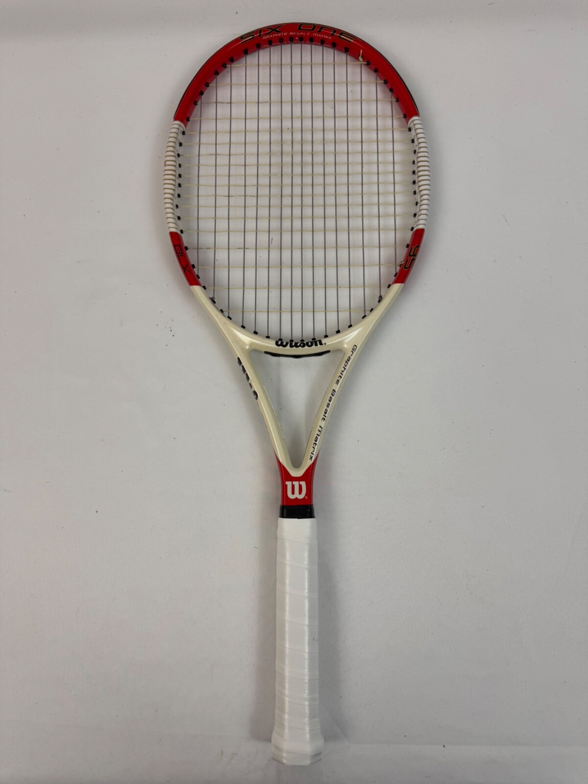 WILSON K SIX.ONE TEAM 95(G3)ストリング、グリップ新品 WILSON K SIX.ONE TEAM 95(G3)ストリング、グリップ新品