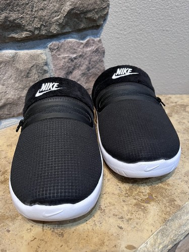 スニーカー nike burrow women slippers DC1458-001 Nike Womens Burrow DC1458-001 Black Unisex Winter Shoes