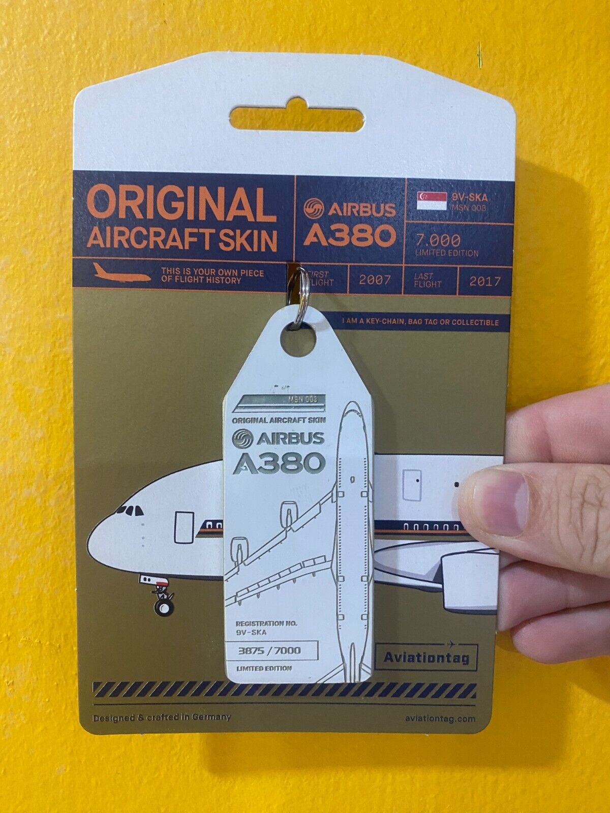 Aviationtag Singapore Airbus A380 9V-SKA | eBay Aviationtag Singapore Airbus A380 9V-SKA | eBay
