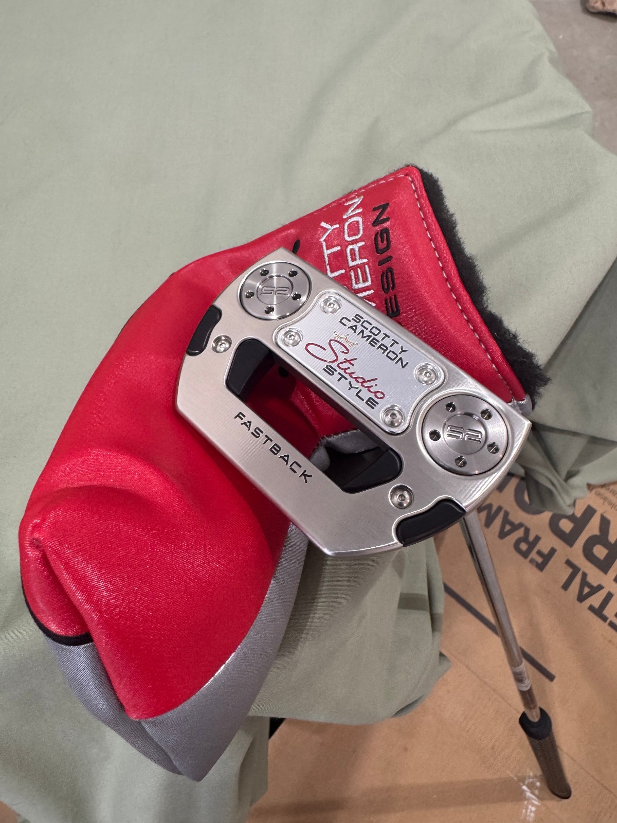 NEW Scotty Cameron 2025 Studio Style FASTBACK LONG Putter 38