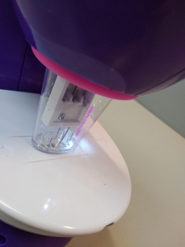 Threadless Purple Sewing Machine by Spin Master Sew Cool Machine Machine only