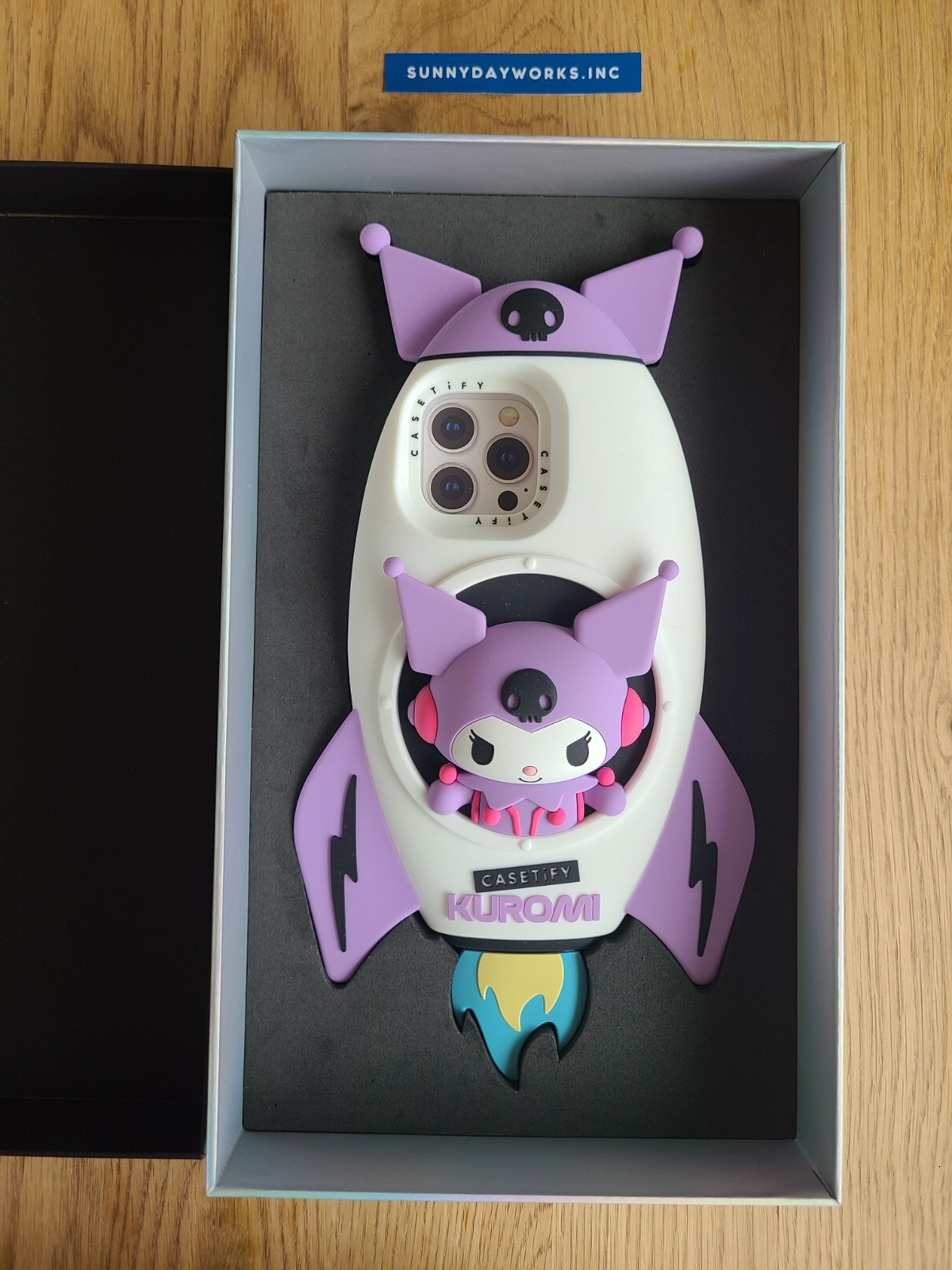 CASETiFY KUROMI ロケット型iPhone16proケース CASETIFY KUROMI ROCKET iPhone16pro