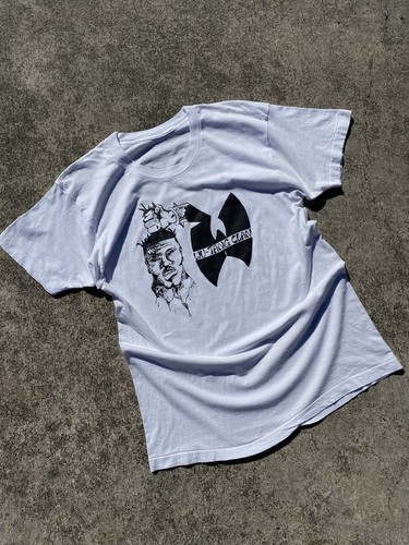 Vintage 90s Wu-Tang Clan Protect Ya Neck Print Single Stitch