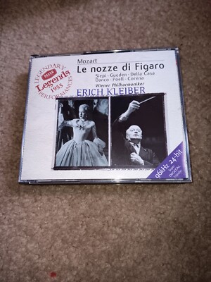 Mozart: Le Nozze Di Figaro Legendary Performances Kleiber CD 1999 Decca NEW! 