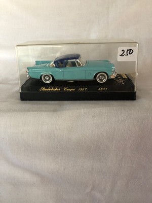 Solido Age d’or Studebaker Coupe 1957 4591 1:43 Scale Model Car