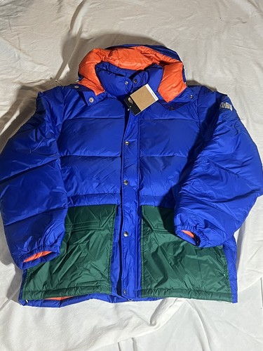 Pre-owned The North Face Sierra Color Block Parka Men's L Tnf Blue Rare Sold Out