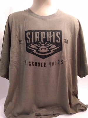 Sirphis Cypress Shirt Short Sleeve T-shirt Mens Large lg L