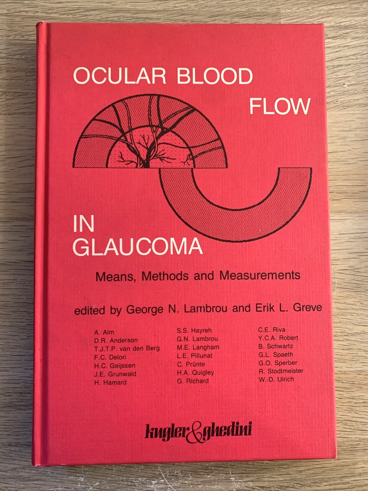 OCULAR BLOOD FLOW IN GLAUCOMA means methods and measurements. Lambrou L. Greve