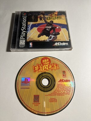 NBA Jam Extreme (Sony PlayStation 1, 1996) CIB Complete Tested and Working