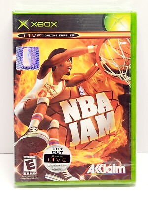 NBA JAM Original Xbox Brand New Sealed