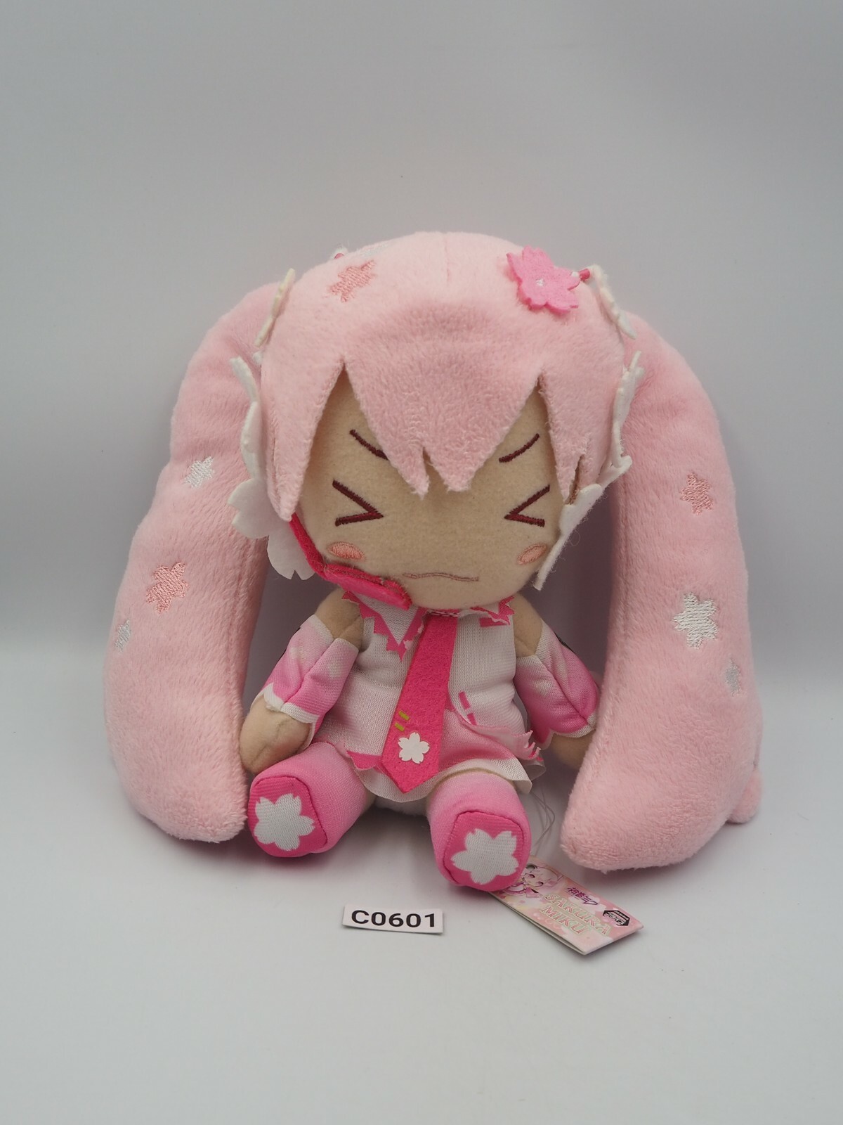 Hatsune Miku Vocaloid C0601 Sakura Pink Taito 2012 Plush 6